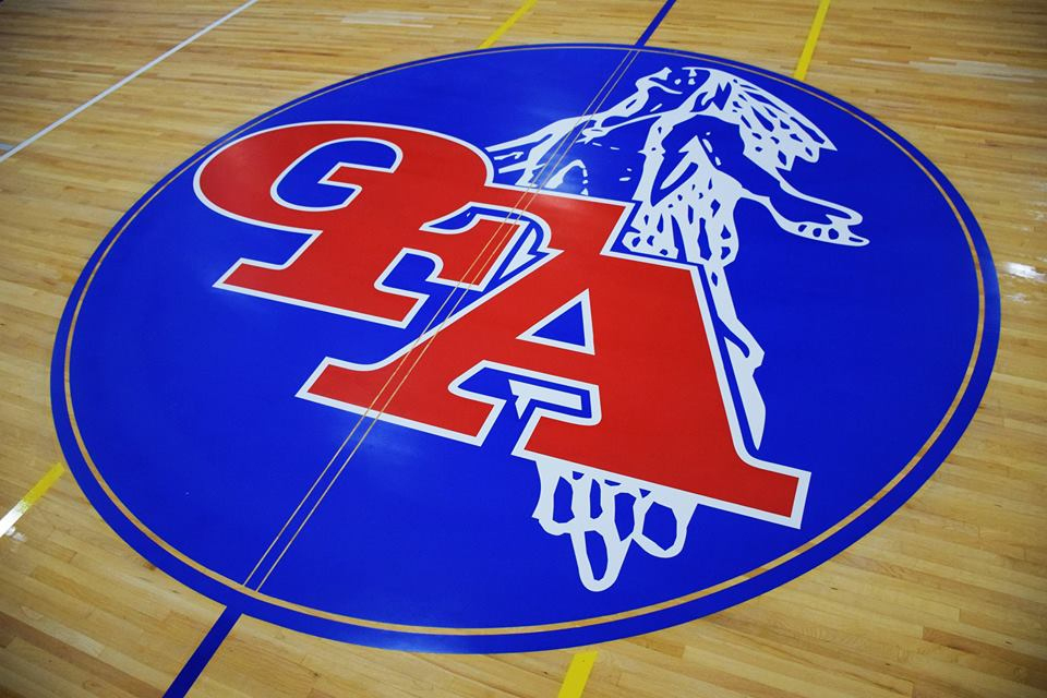 gym floor logo