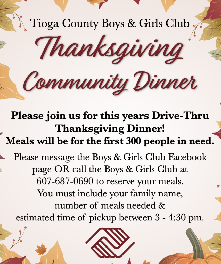 TCBGC Thanksgiving Dinner