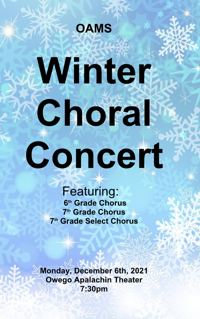 OAMS Winter Concert