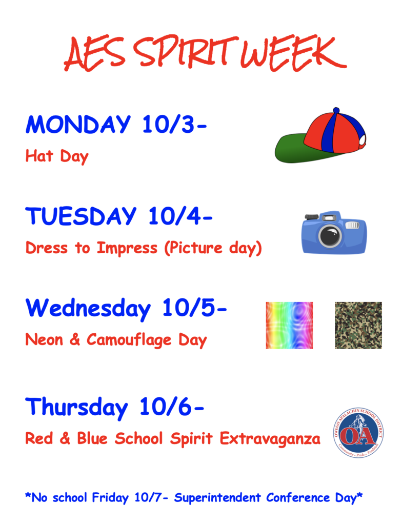 AES Spirit Week Themes